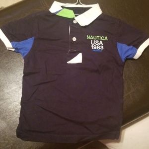 Blue Nautica polo